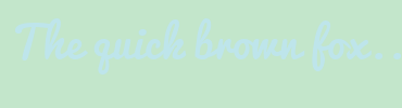 Image with Font Color BEE5EB and Background Color C3E6CB